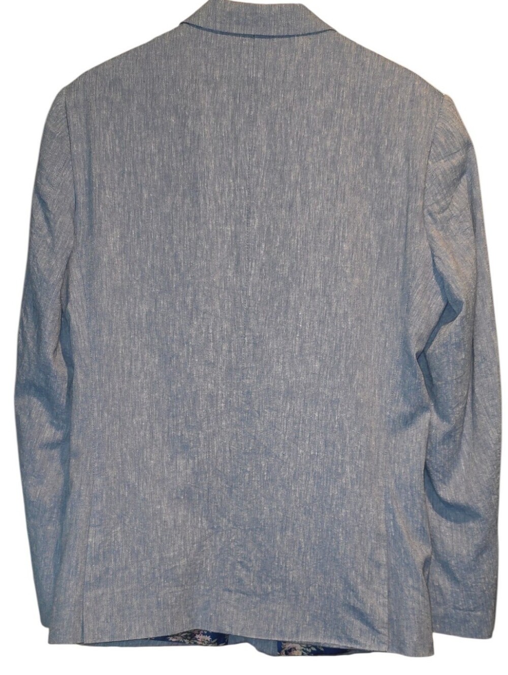 Paisley & Gray Linen Blend Blazer in Light denim blue - Picture 4 of 7